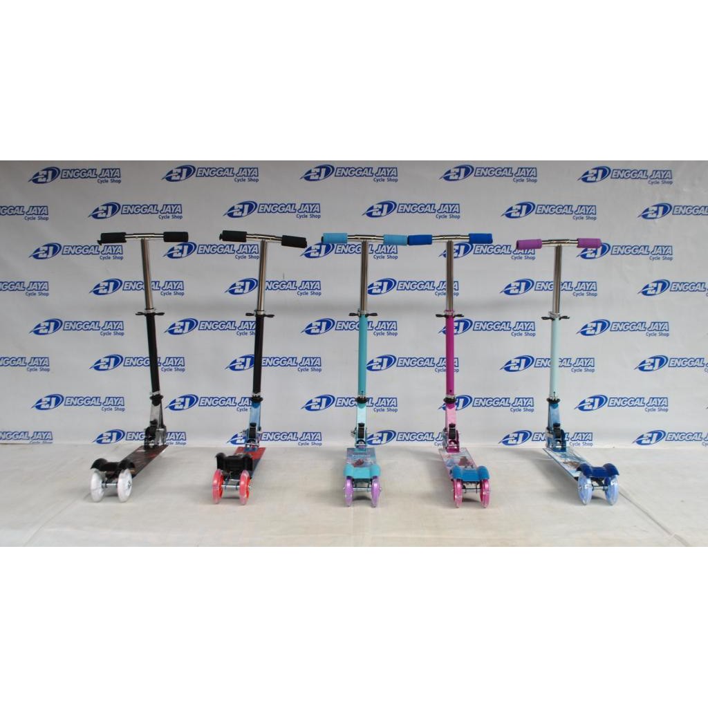 Scooter RMB Element Anak Roda 3 - Otoped Skuter Spiderman Frozen 3 roda 3KS SNI