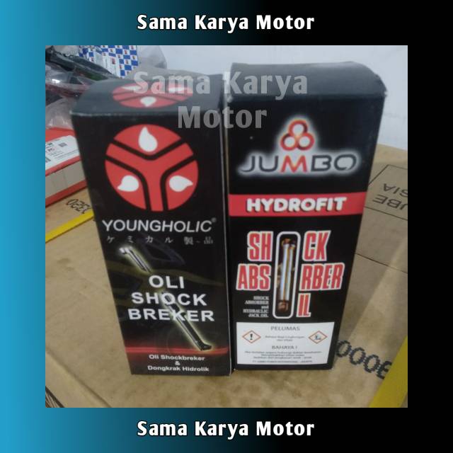 DL10 oli shock jumbo / oli sok jumbo / oli shock depan / shock absorber oil / oli shock