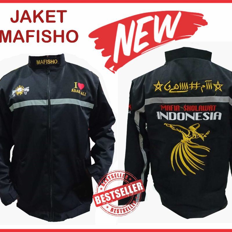 JAKET MAJLIS + BORDIR NAMA | jaket majelis terbaru mafisho terbaru / JAKET MAFIA SHOLAWAT TERBARU