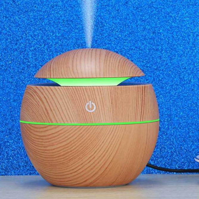 Aroma Terapi Humidifier Bulat Udara Purifier Air Diffuser Portable Pelembab dan Penjernih Udara