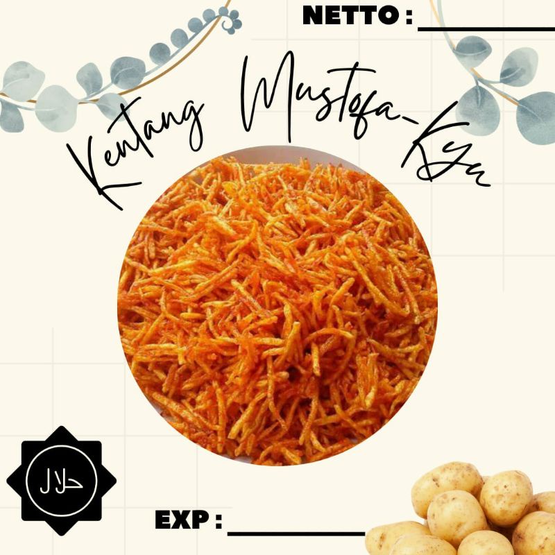 

Kentang Mustofa, kriuk manis gurih