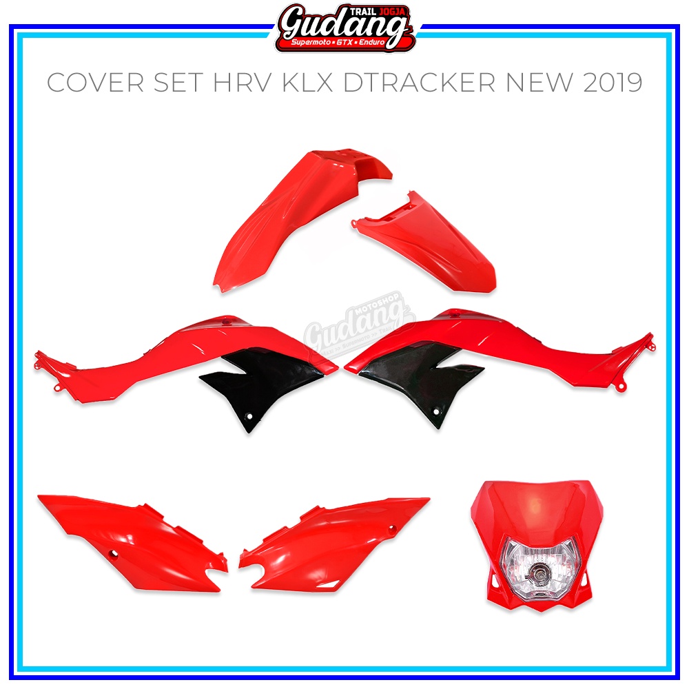 Paket Cover Body Set KLX Dtracker New 2019 HRV