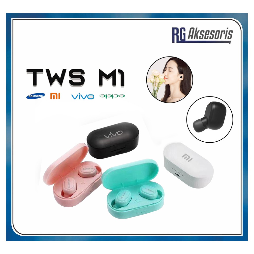 Headset Bluetooth Wirelles TWS M1 AIRDOTS 5.0 Samsung