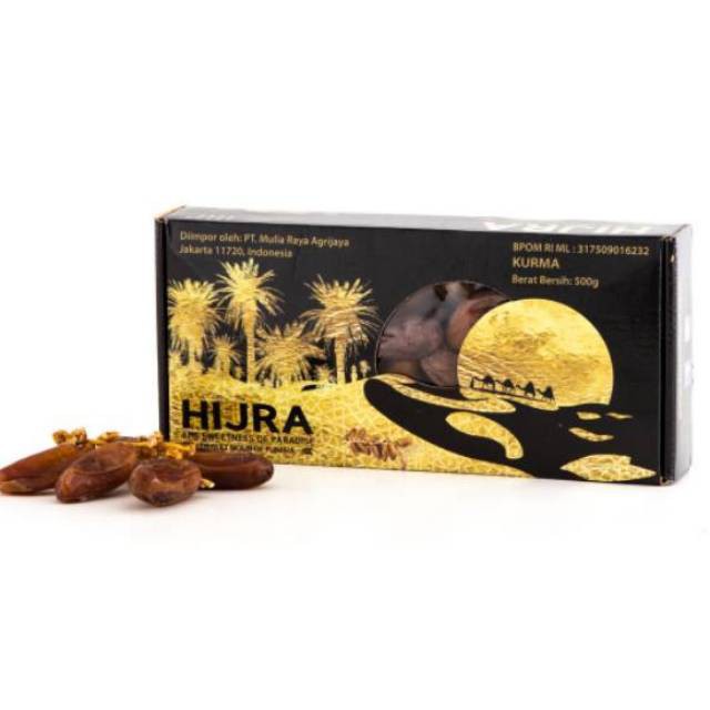

Buah kurma HIJRA Premium 500grm