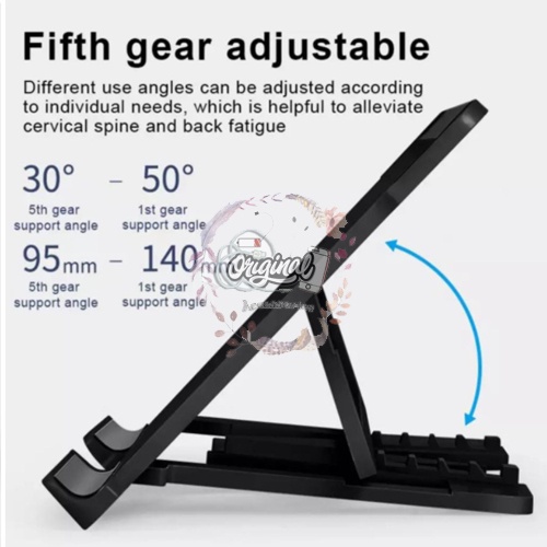 Desktop Stand Dudukan Tablet Laptop Lipat Portable Universal OR582