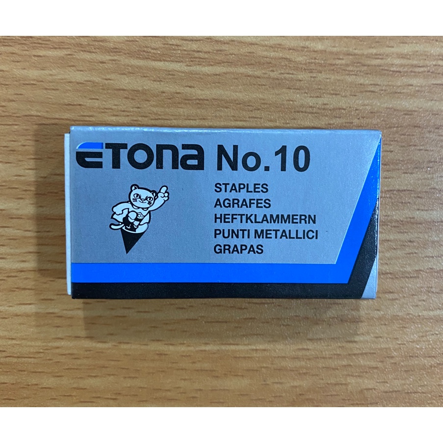 

Isi stapler/ staples Etona No. 10 [Per 1 box kecil]