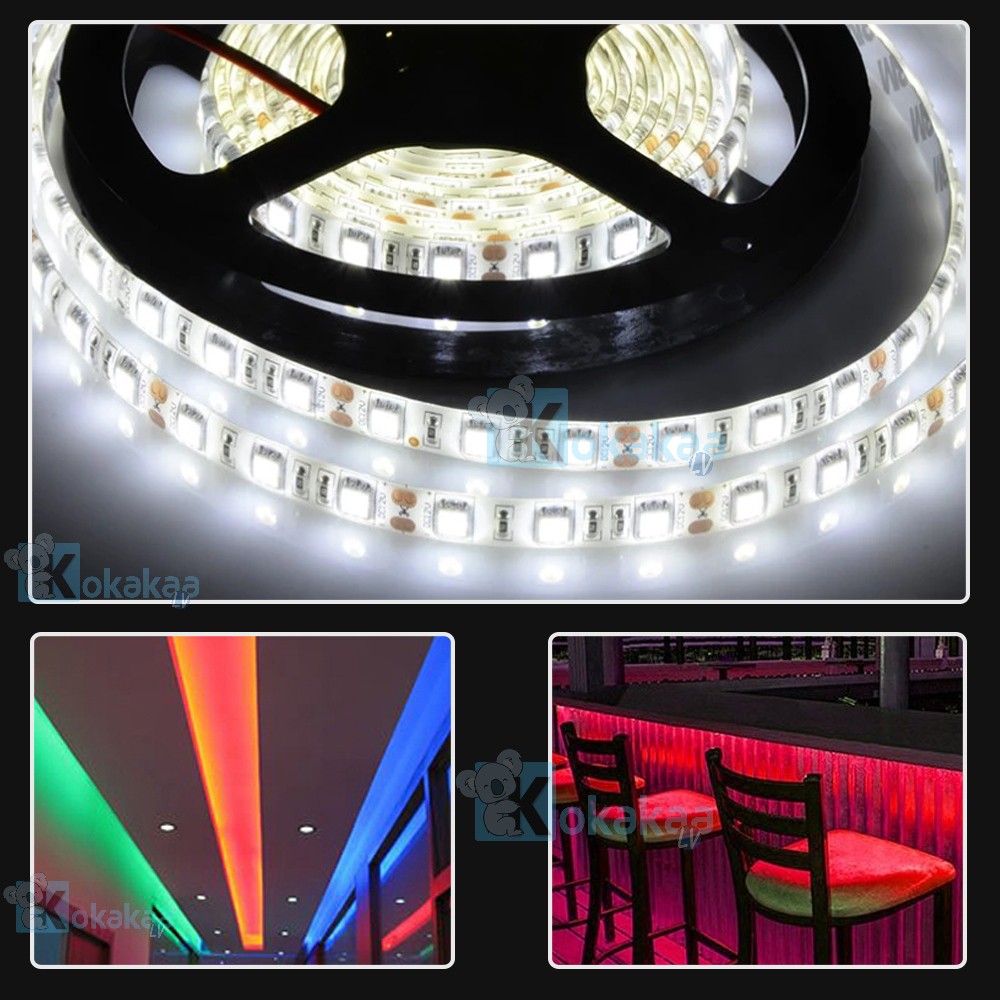 Surya Lampu  LED  Strip  Light SLS 28W DC 12v 5 Meter PUTIH 