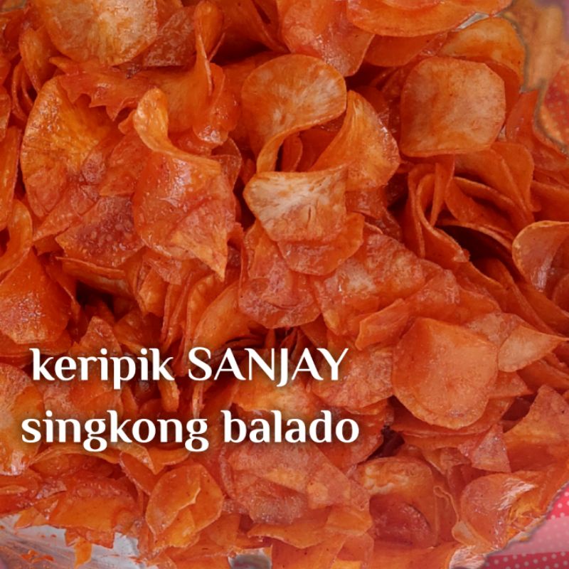 Jual Sanjay 250 Gram Keripik Singkong Balado Shopee Indonesia