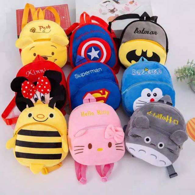 TAS ANAK LUCU TAS ANAK KARAKTER TAS ANAK TK