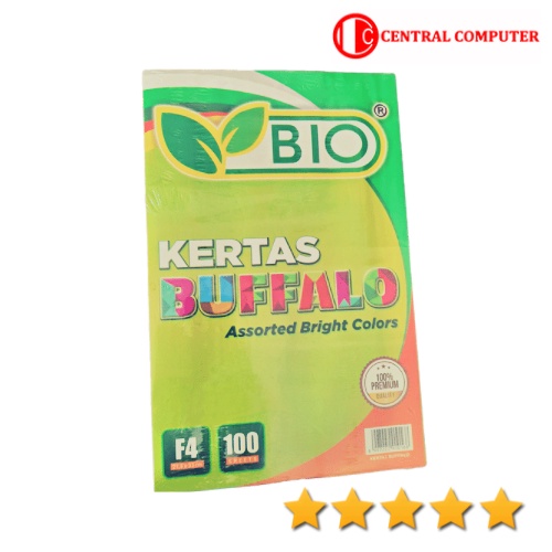 

Kertas Buffalo F4/Folio 1 Pak Bio Corak