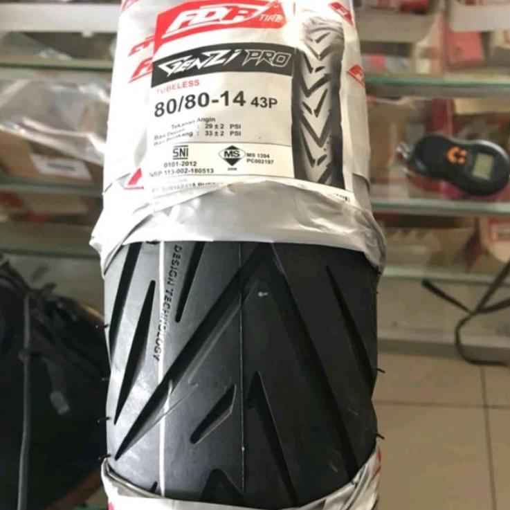 [KODE PRODUK 78R994162] BAN LUAR TYRE UKURAN 80 80 14 RING 14 FDR GENZI Ban Luar swallow 50 90 Ring 