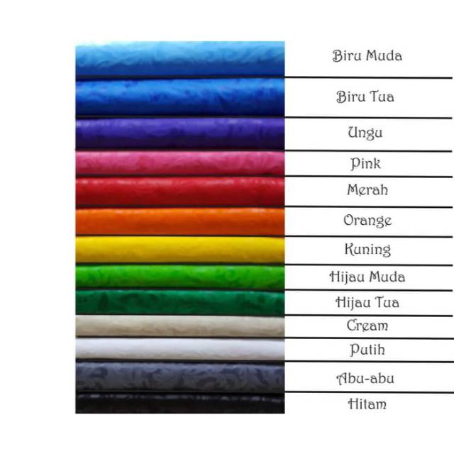 Kertas Pembungkus Bunga Tebal-Kertas Hias Buket Bunga Motif Batik