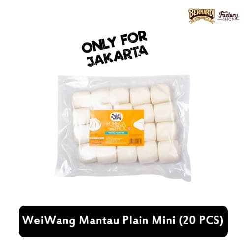 

Bakpau Mantau Wei Wang Horeca Pack / Plain Isi 20