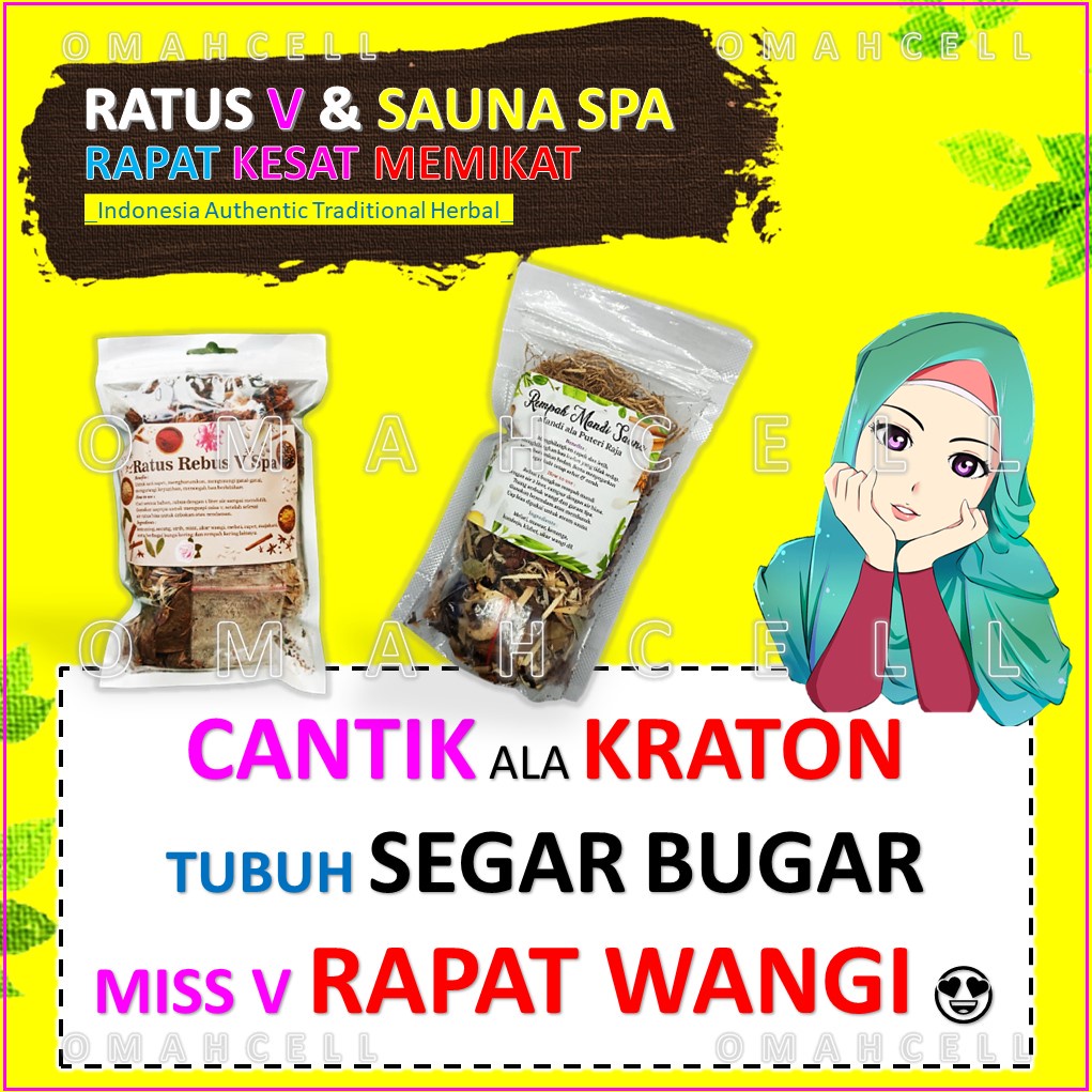 RATUS REBUS Rempah Cebok Rapet Spa Sepet Arum Wangi Jamu Tradisional Perawatan Wanita | OMAHCELL HER