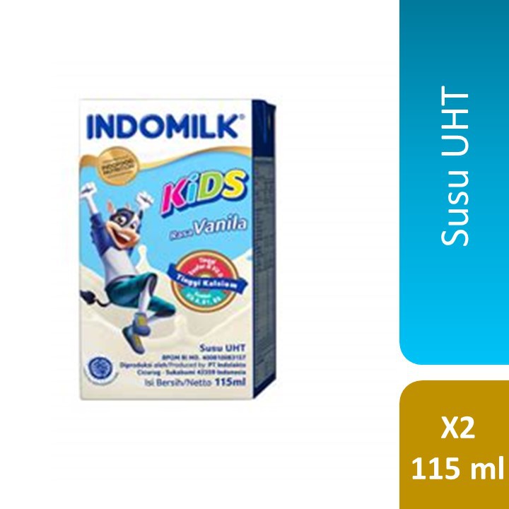 

Indomilk Susu UHT Kids Vanila 115mlx40 [1 Karton]