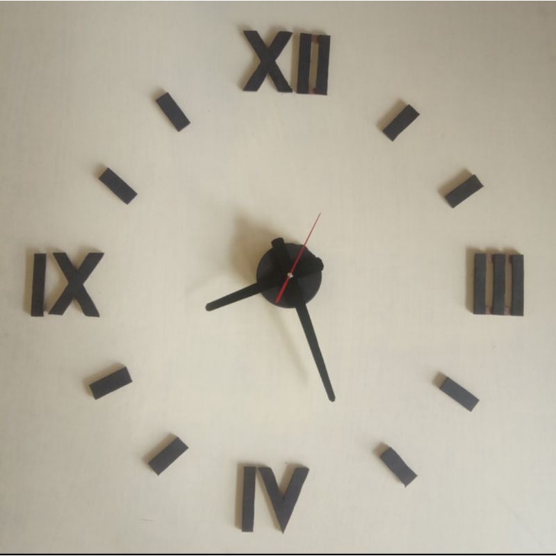 Jam Dinding Kayu [Romawi]