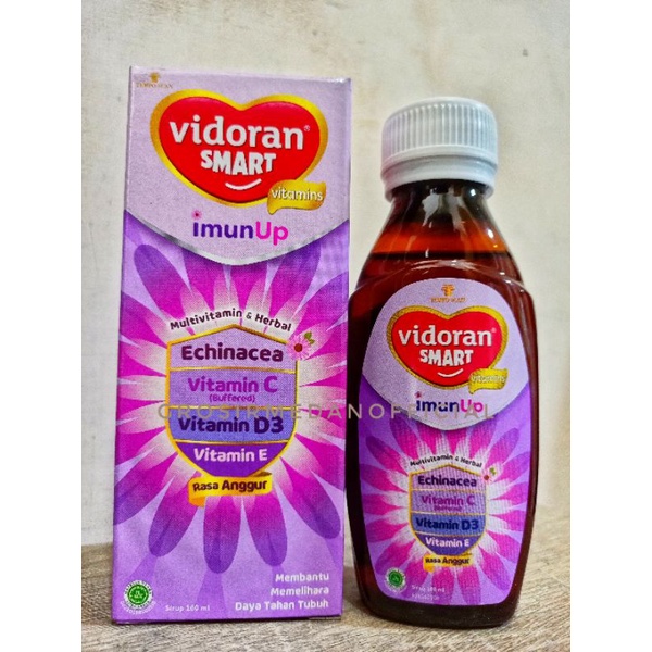 VIDORAN SMART IMUNUP - VITAMIN ANAK VIDORAN IMUN UP - BOOSTING DAY TAHAN TUBUH