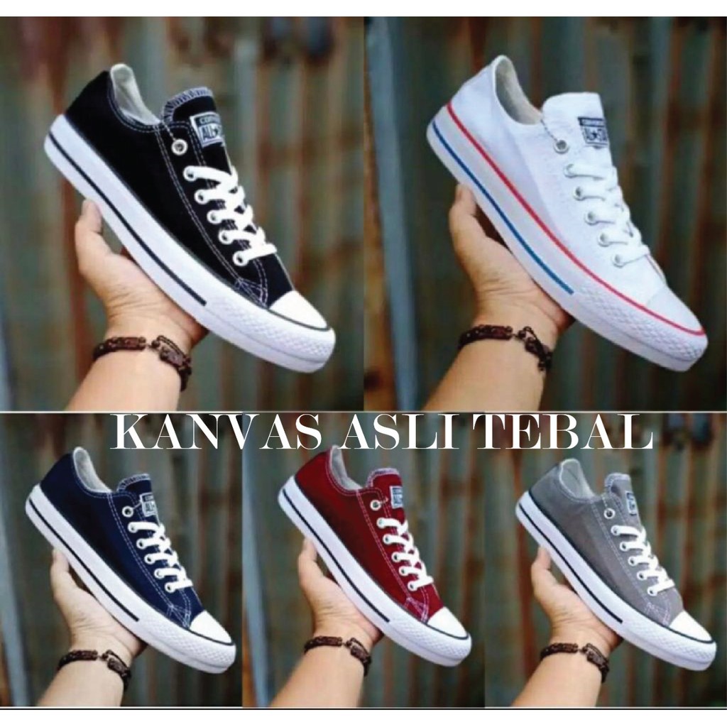 PROMO SEPATU CONVERSE SEPATU CONVERSE ALL STAR CHUCK TAYLOR LOW CLASSIC 36 37 38 39 40 41 42 43