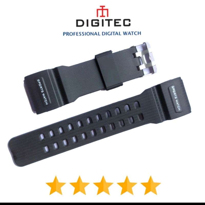 strap jam tangan digitek tali tam tangan digital gisok dll strap jam strap jam tangan sport - 6676