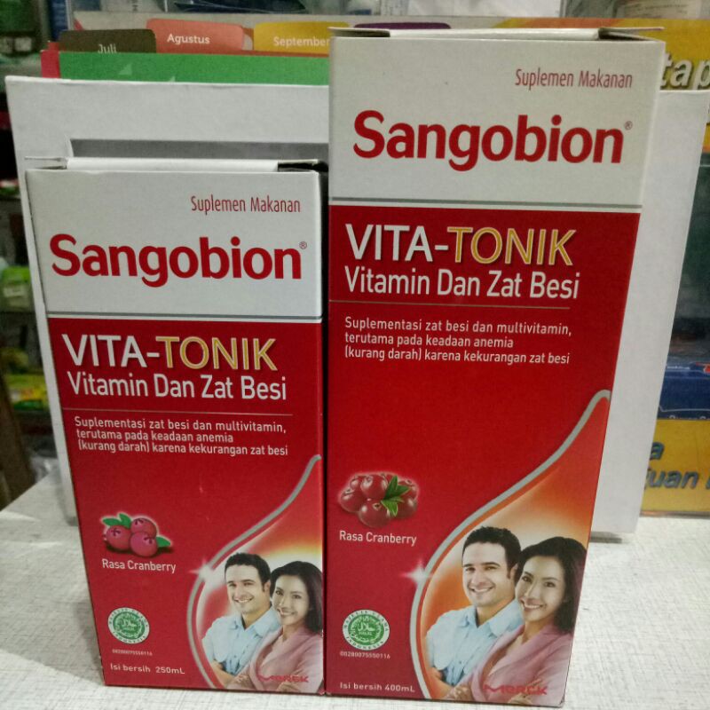 sangobion vitatonik atau sangobion sirup