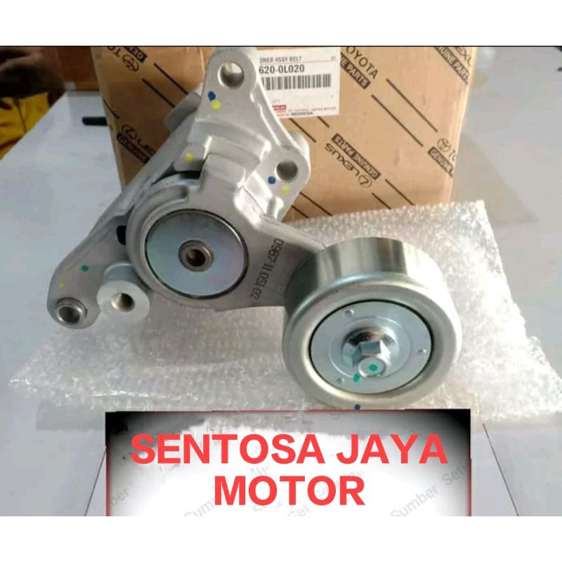 Tensioner Fan Belt Fanbelt V Belt Vanbelt Toyota Innova Hilux Fortuner Diesel 16620-0L020 Original