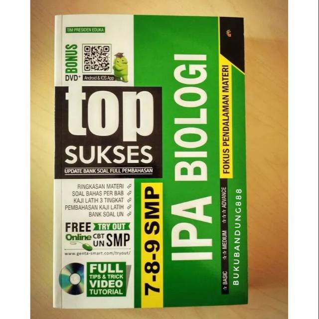 Top Sukses Update Bank Soal Pembahasan Biologi Smp 7 8 9 Shopee Indonesia