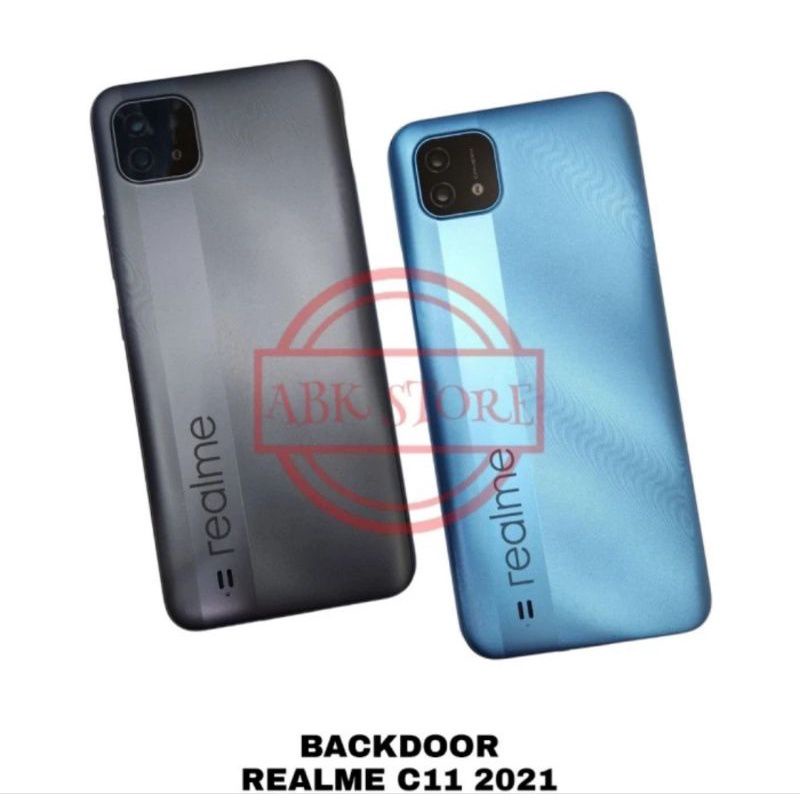 BACKDOOR BACK COVER KESING CASING HOUSING TUTUP BELAKANG REALME C11 2021 ORIGINAL