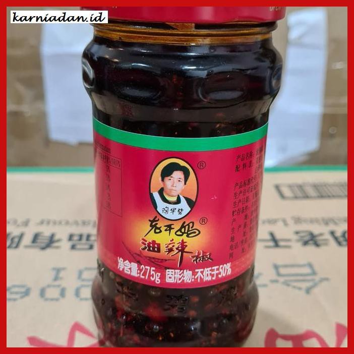 

Aneka-Sambal- Lao Gan Ma Chili In Oil 275 Ml (Laoganma Sambal Dalam Minyak) -Pedeeeeeezzzzzzz.