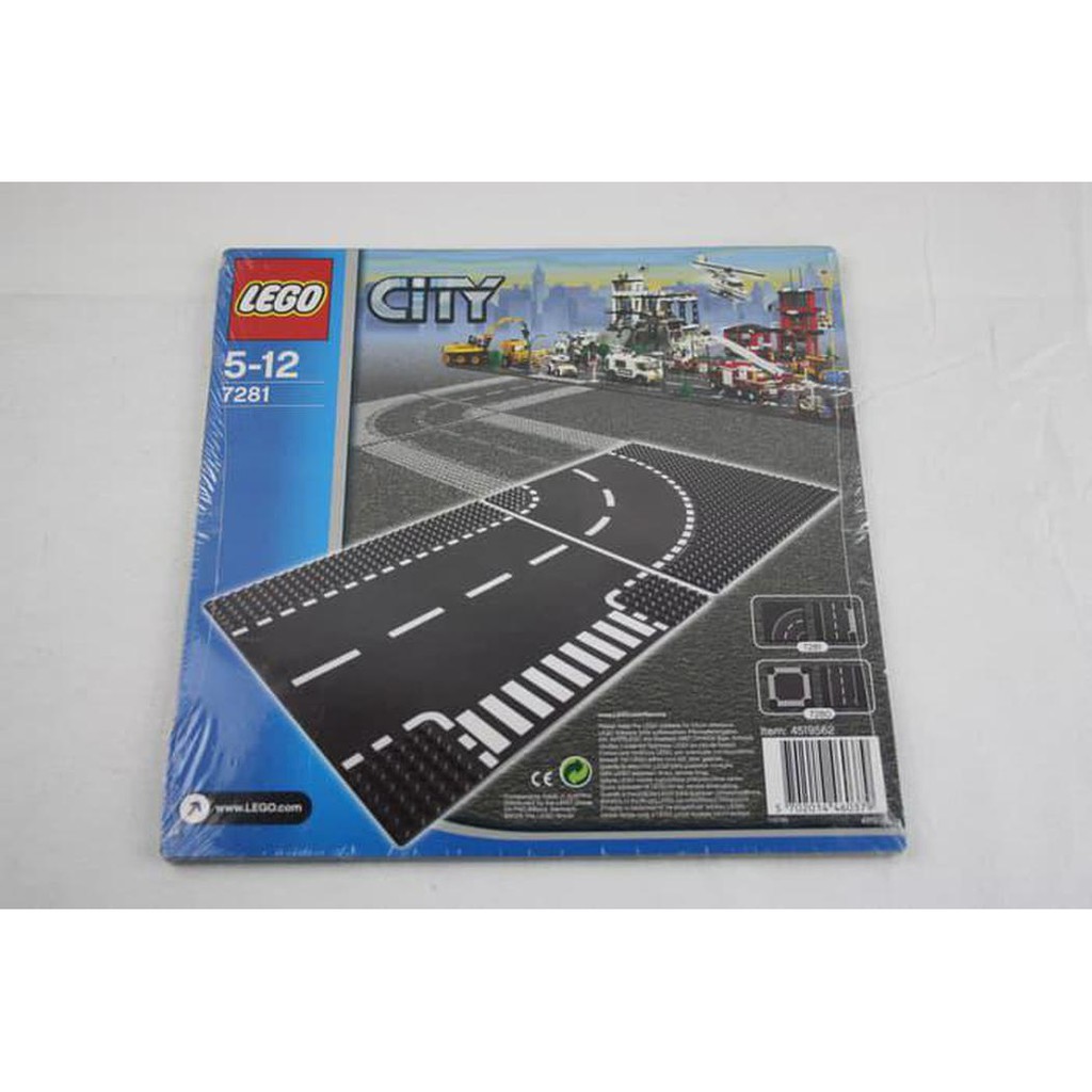 LEGO 7281 - City Roads T-junction&corner