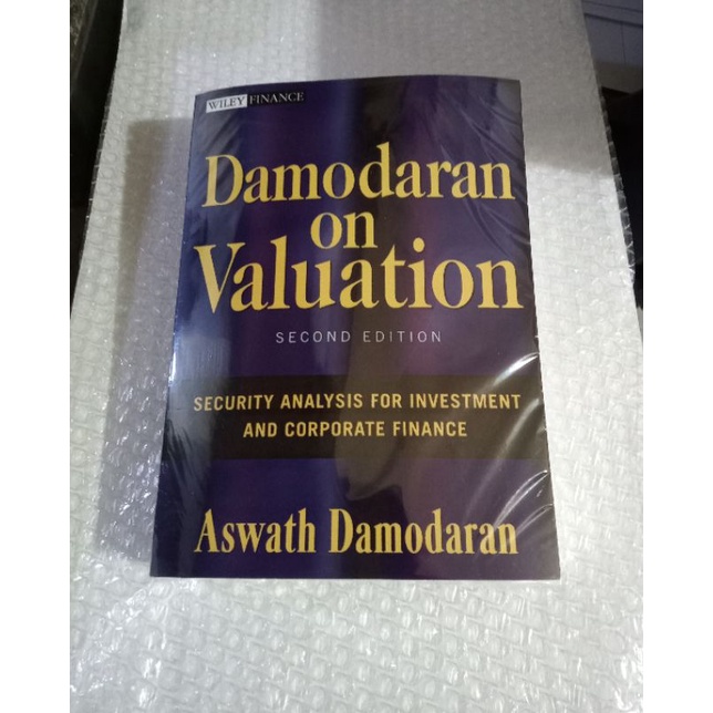 Jual Buku Damodaran On Valuation By Aswath Damodaran | Shopee Indonesia