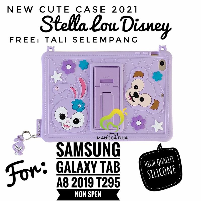 Case Samsung Galaxy Tab A 8 2019 T295 A8 Kids Cover Lucu Soft Silicone