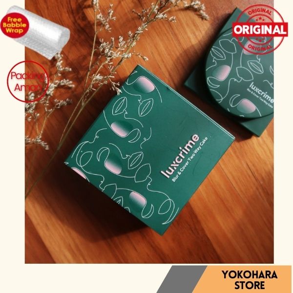 Bedak Luxcrime Blur & Cover Two Way Cake / Bedak Luxcrime / Bedak Luxcrime Opera / Bedak Luxcrime Or