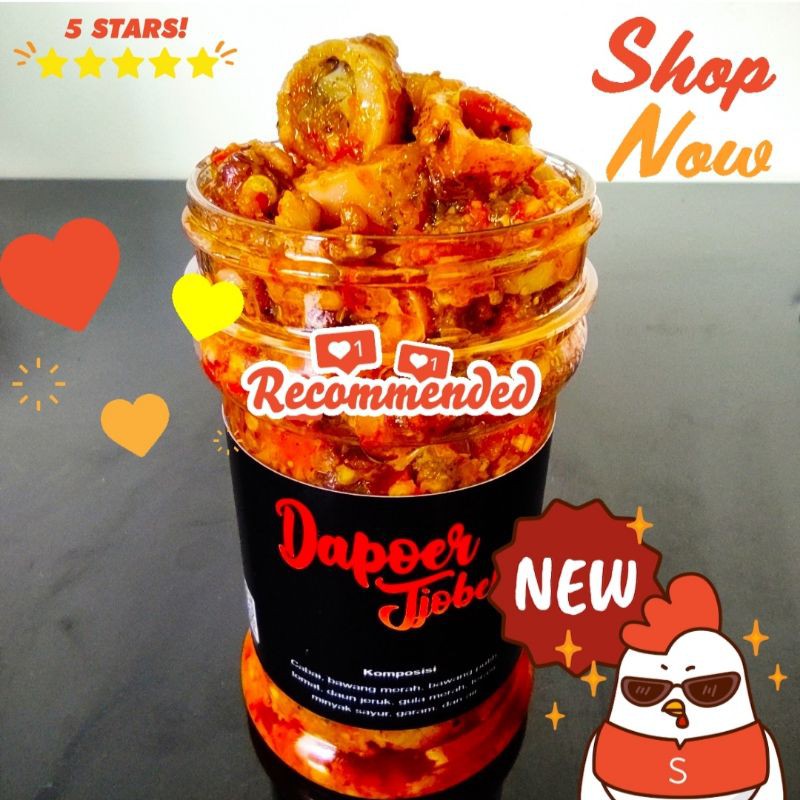 

Lauk Sambel Premium Dapoer Tjobek Aneka Pilihan Varian