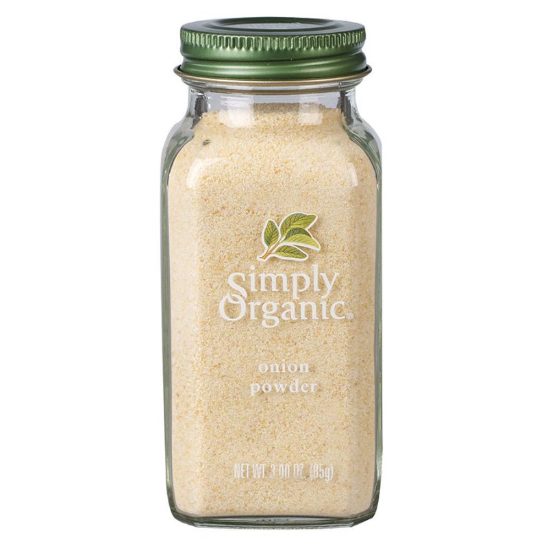 

Simply Organic Onion Powder Bubuk Bawang Merah Organik Asli Import USA 100% Organic Aman untuk MPASI