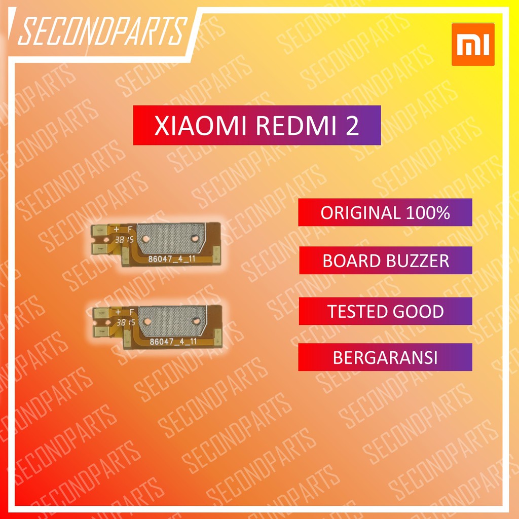 PAPAN BOARD BUZZER SPEAKER MUSIC XIAOMI REDMI 2 / 2 PRIME ORIGINAL COPOTAN