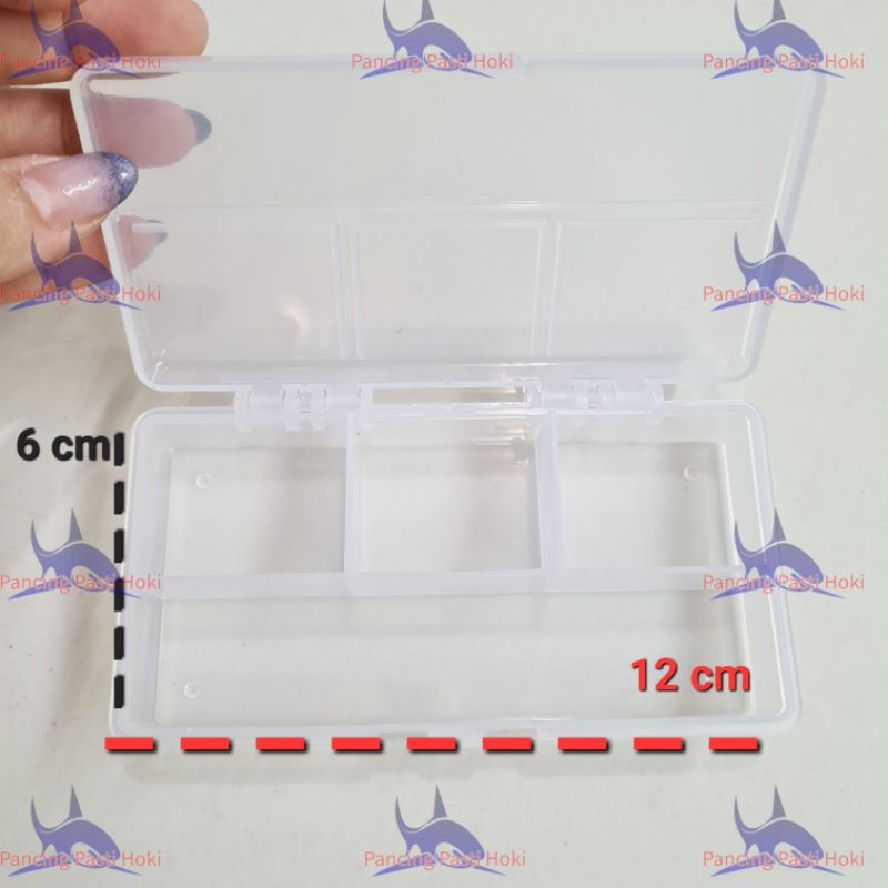 kotak pancing sekat 4 kecil