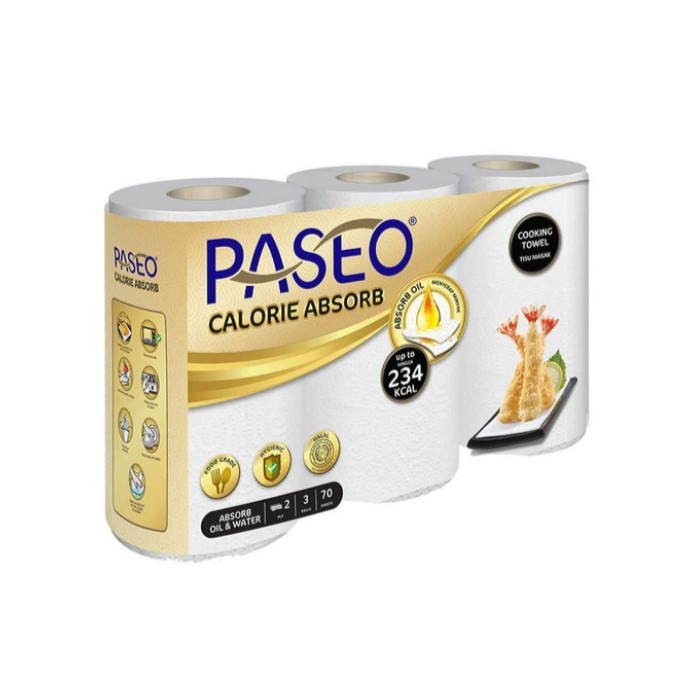 tissue paseo cooking tower-masak-dapur-roll gulung-tissue minyak