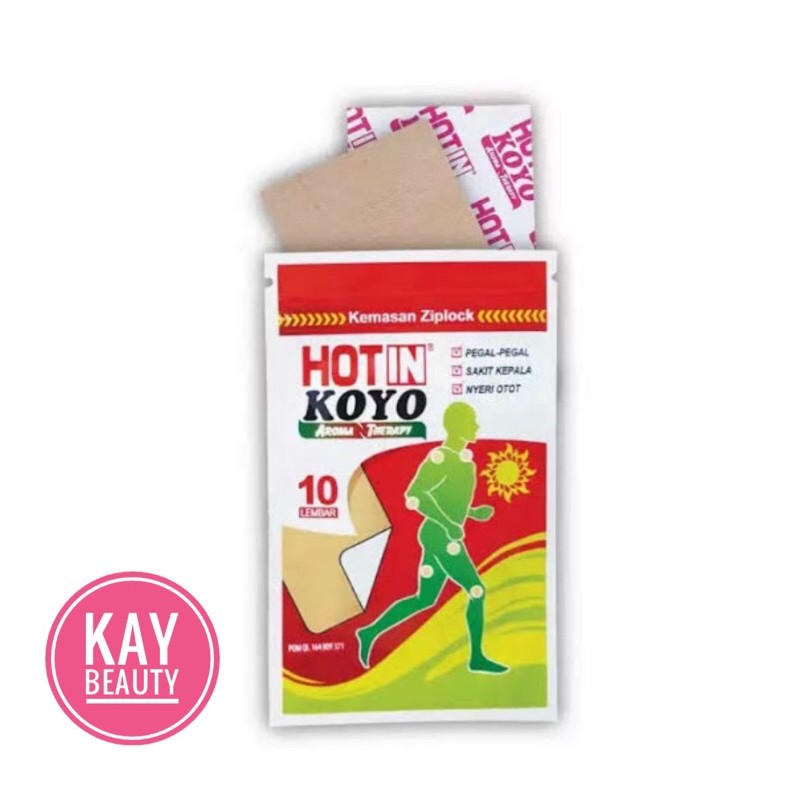 

Hotin Koyo 1sachet isi 10lembar (1box isi 12 Sachet)