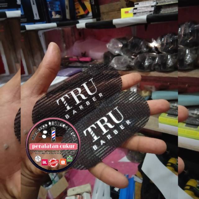 ( bayar di tempat ) Gripper perekat rambut TRU BARBER