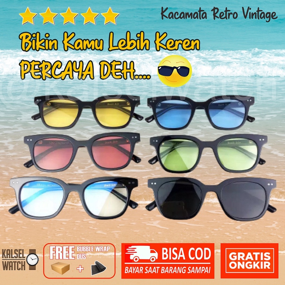 Kacamata Sunglases Keren Pria Wanita Anti Silau Sinar Matahari Polarized UV Motor / Aksesoris Kaca m
