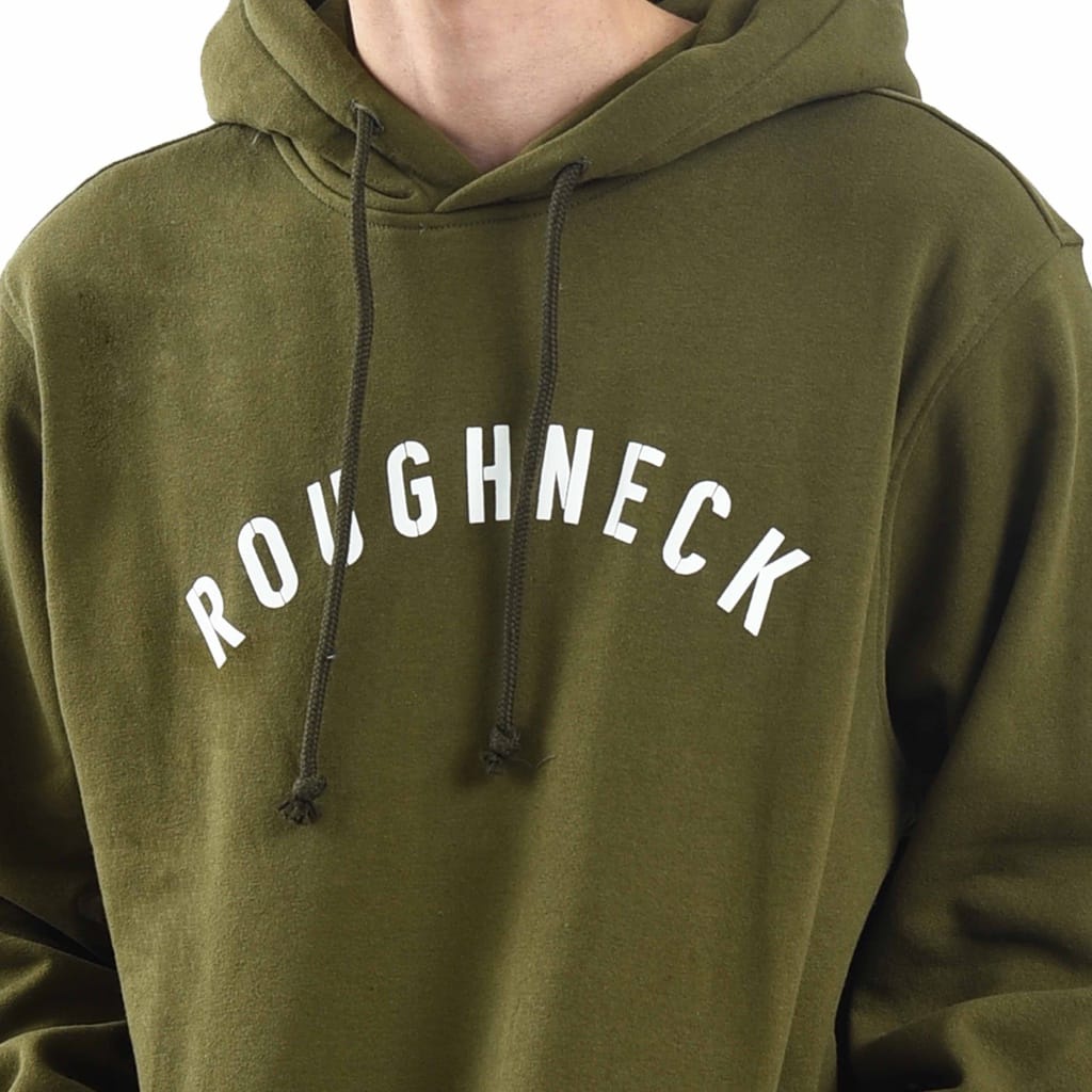 Roughneck H031 black Sig White Hoodie-sweater hoodie Roughneck Hoodie/ Crewneck Roughneck / Sweatshi