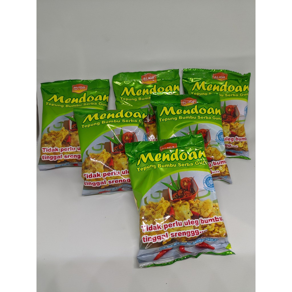 

TEPUNG BUMBU ALIDA/TEPUNG MENDOAN ALIDA/ TEPUNG MENDOAN PURWOKERTO/ TEPUNG ALIDA (PACK)