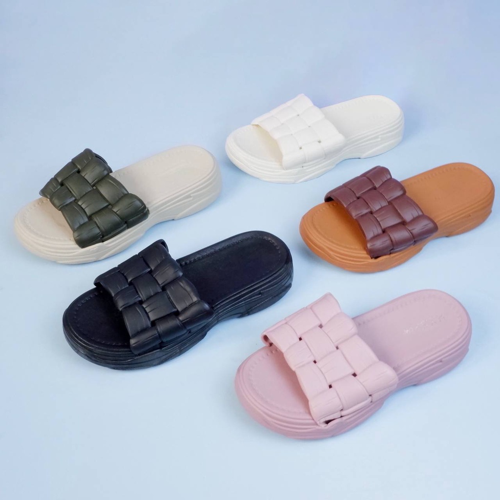 NADILASTUFF [ASLI] FUJI PLATFORM  'BISA COD' PLATFORM SANDAL Wanita ORI IMPORT! REALPICT KUALITAS TERBAIK