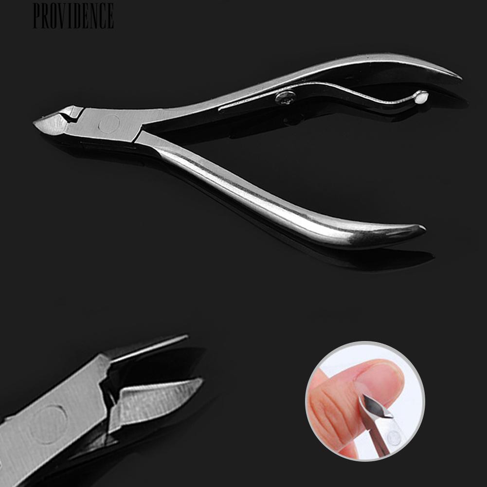 [Bayar Di Tempat] Stainless Steel Ujung Clipper Nail Tip Toe Cutter Manicure Salon gunting palsu