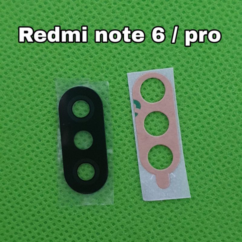 kaca kamera xiomi redmi note 6 pro new ori