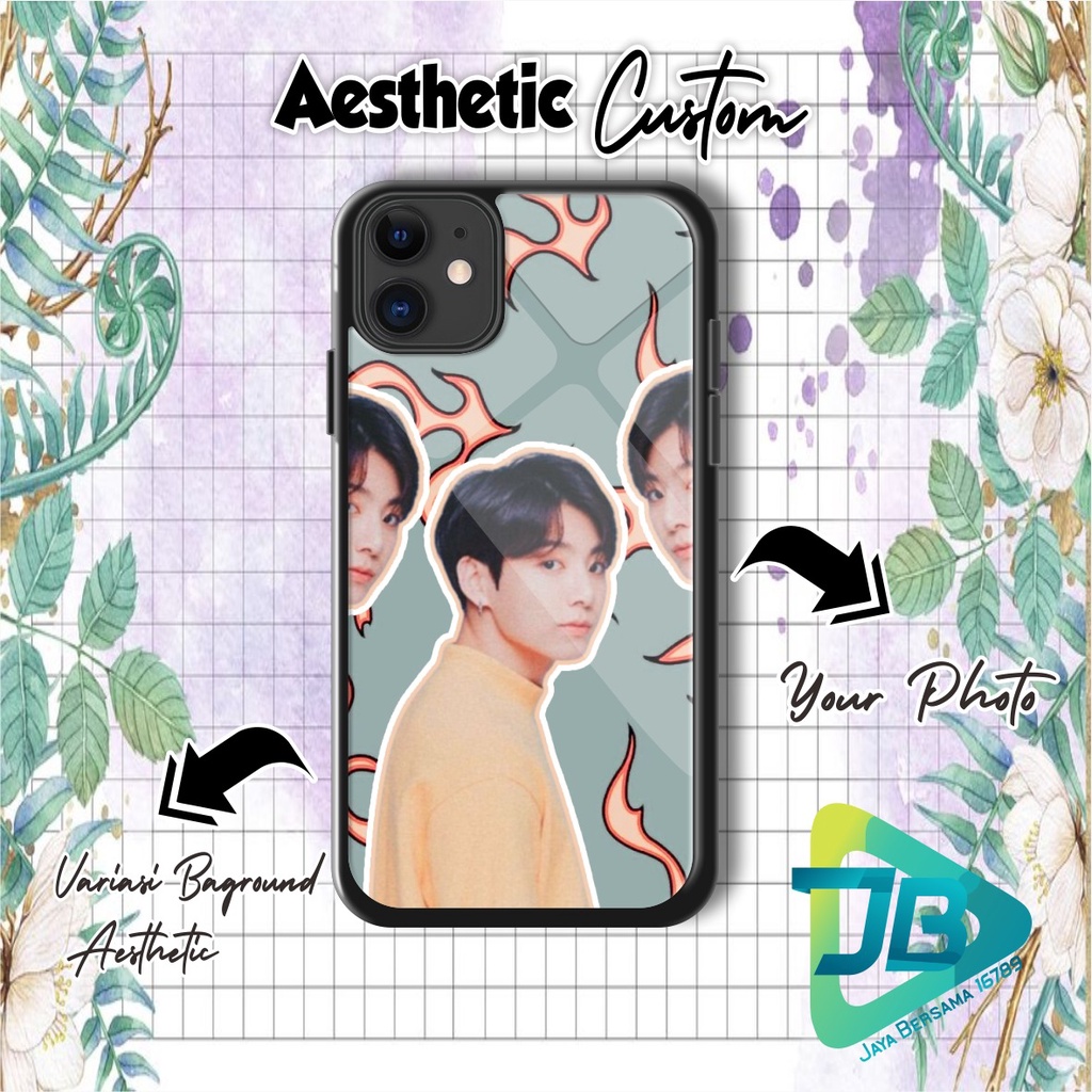 HARDCASE 2D GLOSSY AESTHETIC CUSTOM OPPO VIVO XIAOMI SAMSUNG REALME IPHONE ALL TYPE JB4845