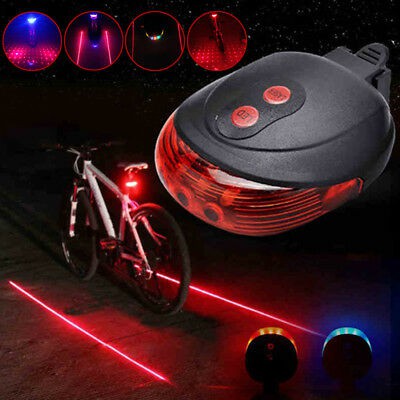 Lampu Sepeda LED Laser Lampu Belakang Sepeda Lampu Belakang Sepeda