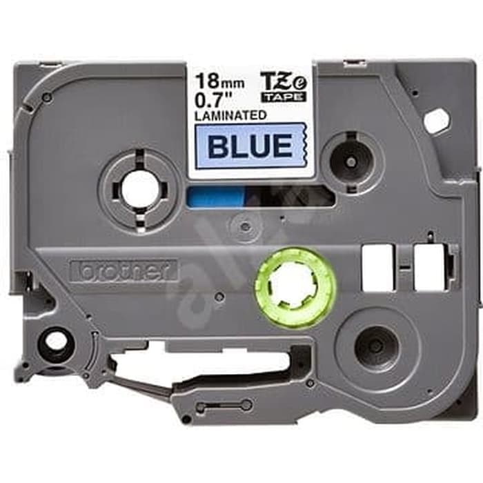 Brother Ptouch Label Tape TZe-541 18mm Black on Blue TZe541 Resmi