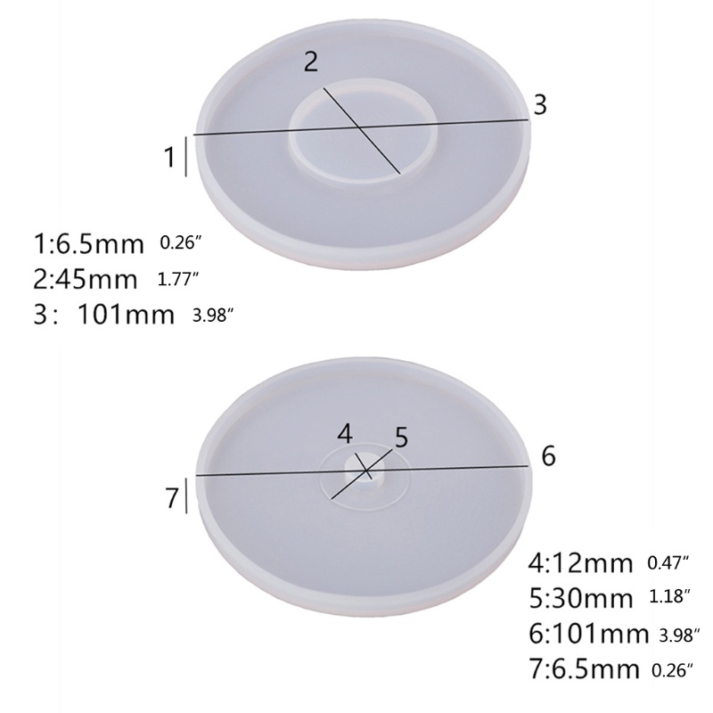 Siy Cetakan Epoxy Resin Bahan Silikon Untuk Kerajinan Tangan Diy