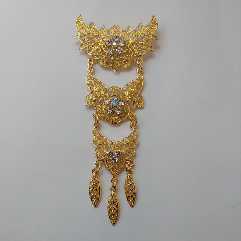 Bros kebaya murah Bros kutubaru Bros susun 3-A kuning